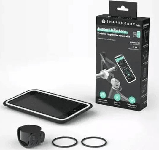 Shapeheart Husa telefon pentru ghidon pentru biciclete, motociclete, scuter SHAPEHEART BIKE AMZ dimensiune M < 14,7 cm (NOU)