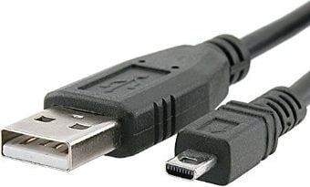 Sharkoon USB-A - cablu miniUSB 3 m Negru (4044951015580)