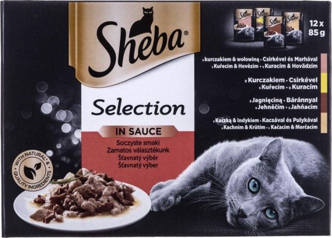 Sheba Sheba SiS Juicy Flavours 12x85g
