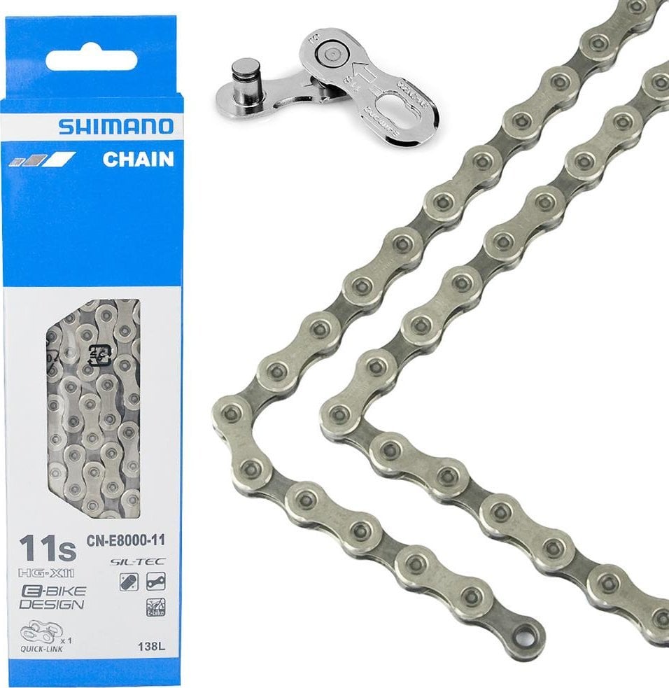 Shimano Steps CN-E8000 lanț cu 11 viteze 138 de zale + clemă