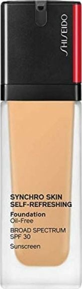 Shiseido SHISEIDO SYNCHRO SKIN FOUNDATION DE FUND DE FALTA AUTO-ÎMPROȘTITORE SPF30 350 MAPLE 30ML