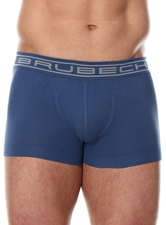 Shortbox pentru bărbați Brubeck Comfort Cotton Blue M (BX10050A)