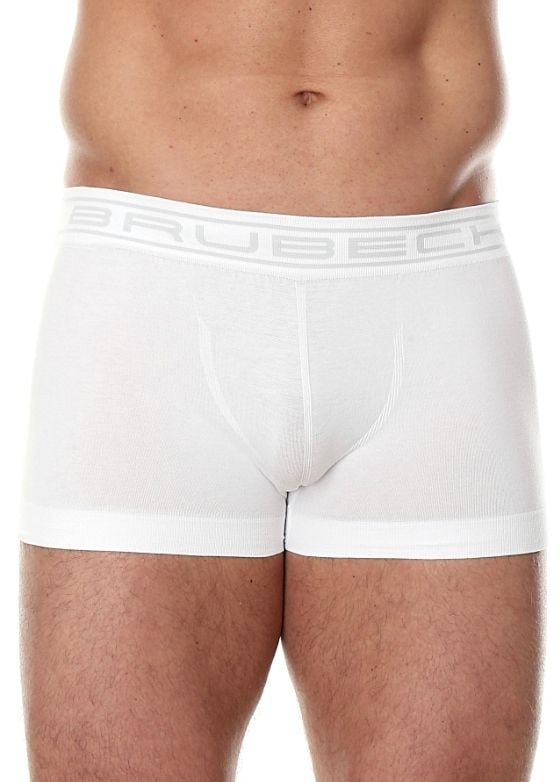 Shortbox pentru bărbați Brubeck Comfort Cotton White S (BX10050A)