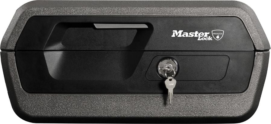 Caseta de valori portabila MasterLock LCFW30100, certificata anti-incendiu, cheie