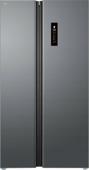 Side by side TCL RP505SXF0, 505 l, Full No-Frost, 176.8 cm, Clasa F, Inox