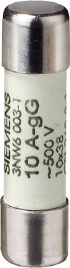 Siemens cilindric fuzibil 10x38mm 20A gG NFC fără indicator 500VAC 3NW6007-1