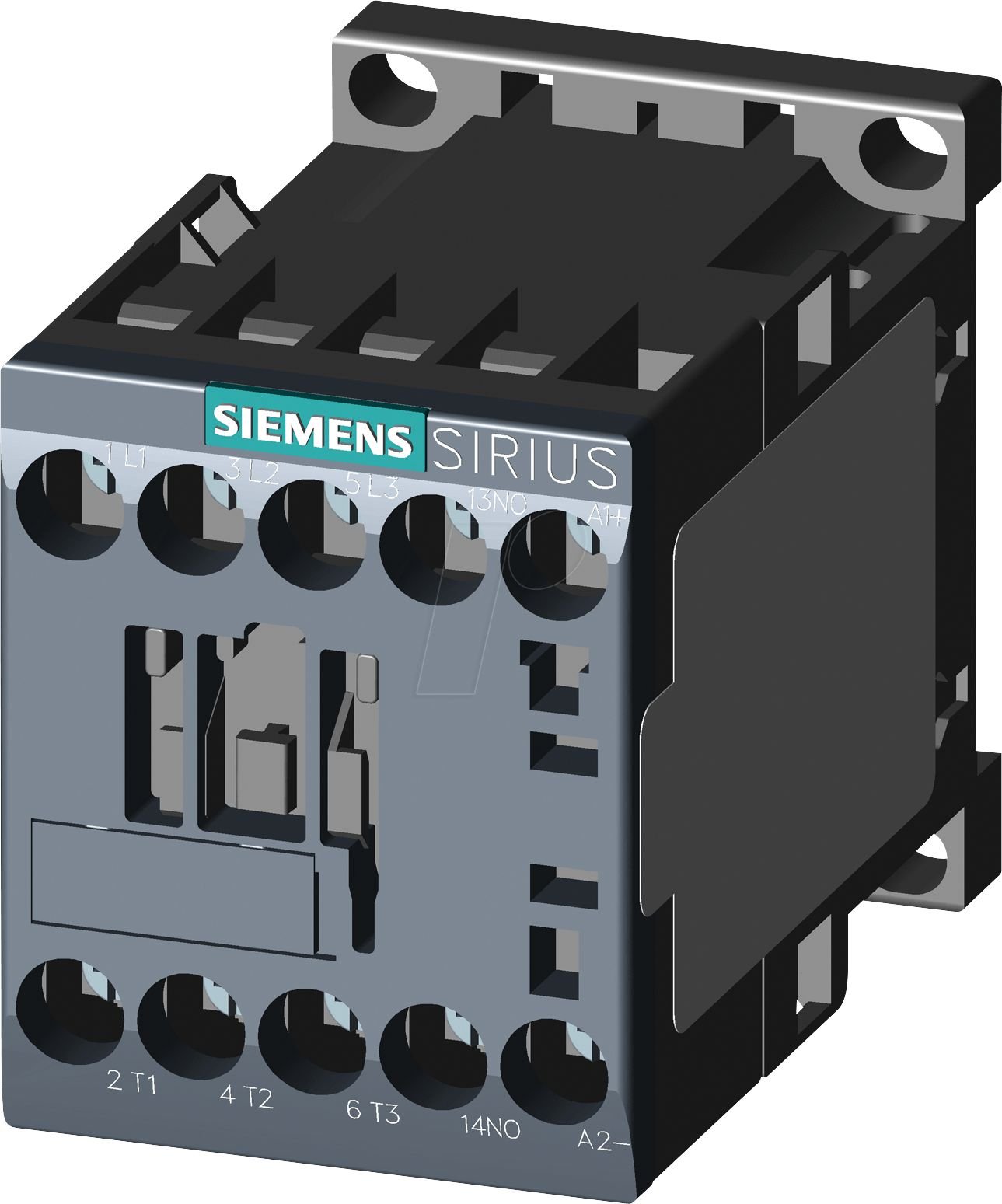 Contactor de putere Siemens 9A 3P 230V AC 1NO 0R S00 (3RT2016-1AP01)