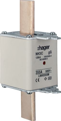 Siguranța NH3C 355A 500V gG (LNH3355M)