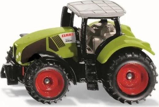 Tractor, Siku, Claas Axion 950, Metal/Plastic, 3 ani, 6.5x4x3.5 cm, Verde/Negru