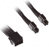 SilverStone ATX/EPS 8 pini - ATX/EPS 8 pini, 0,3 m, negru (SSTPP07EPS8B)