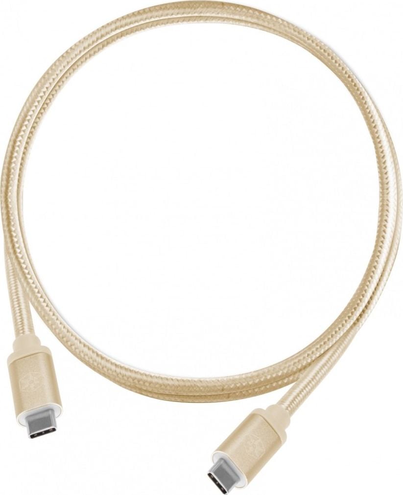 SilverStone USB-C - cablu USB-C 0,5 m Aur (52039)