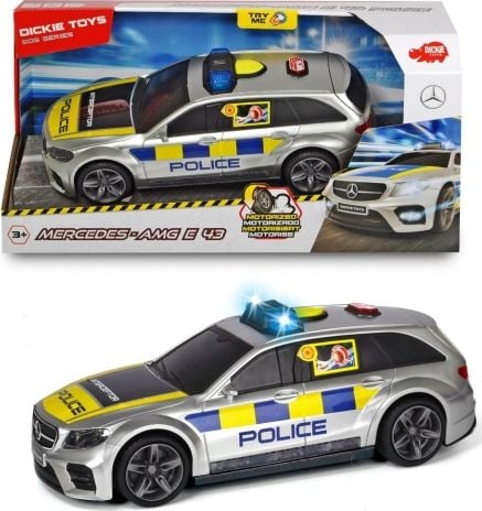 Masina de politie Dickie Toys Mercedes AMG E43