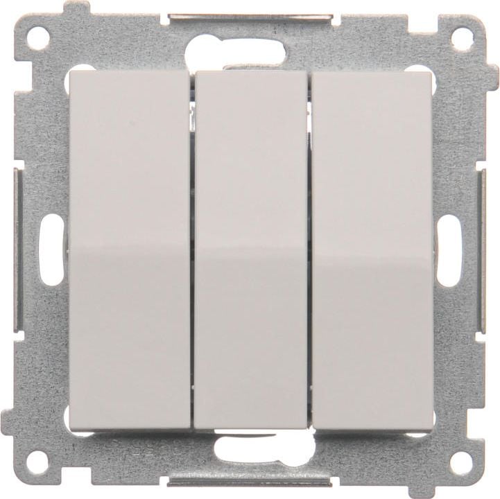 Simon triplu conector 54 al luminii LED alb (DW31L.01 / 11)