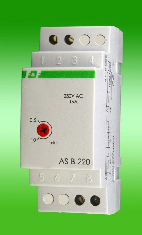 șină automată scara 230V 16A IP40 2 module - AS-B220