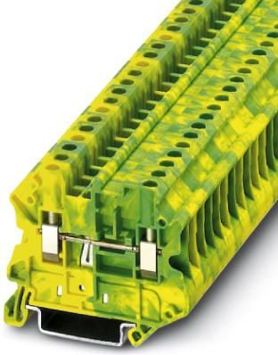 Șina conector cu 2 fire 4 4mm2EX UT-UT MDT-PE galben-verde (3046223)