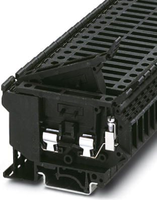 Șina Conector siguranță de 5 5x2030 2 fire 0,2-4mm2 UK 5-HESILED negru 24 (3004126)