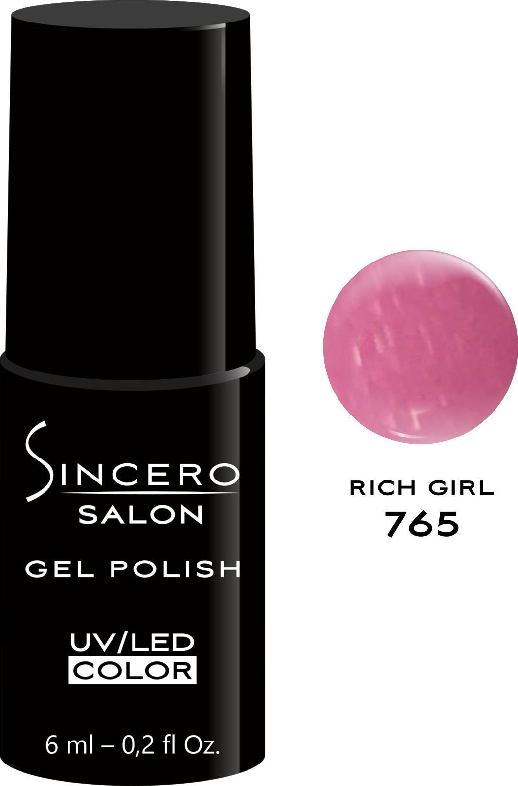 Sincero Salon Gel Polish UV/LED 765 Rich Girl 6ml