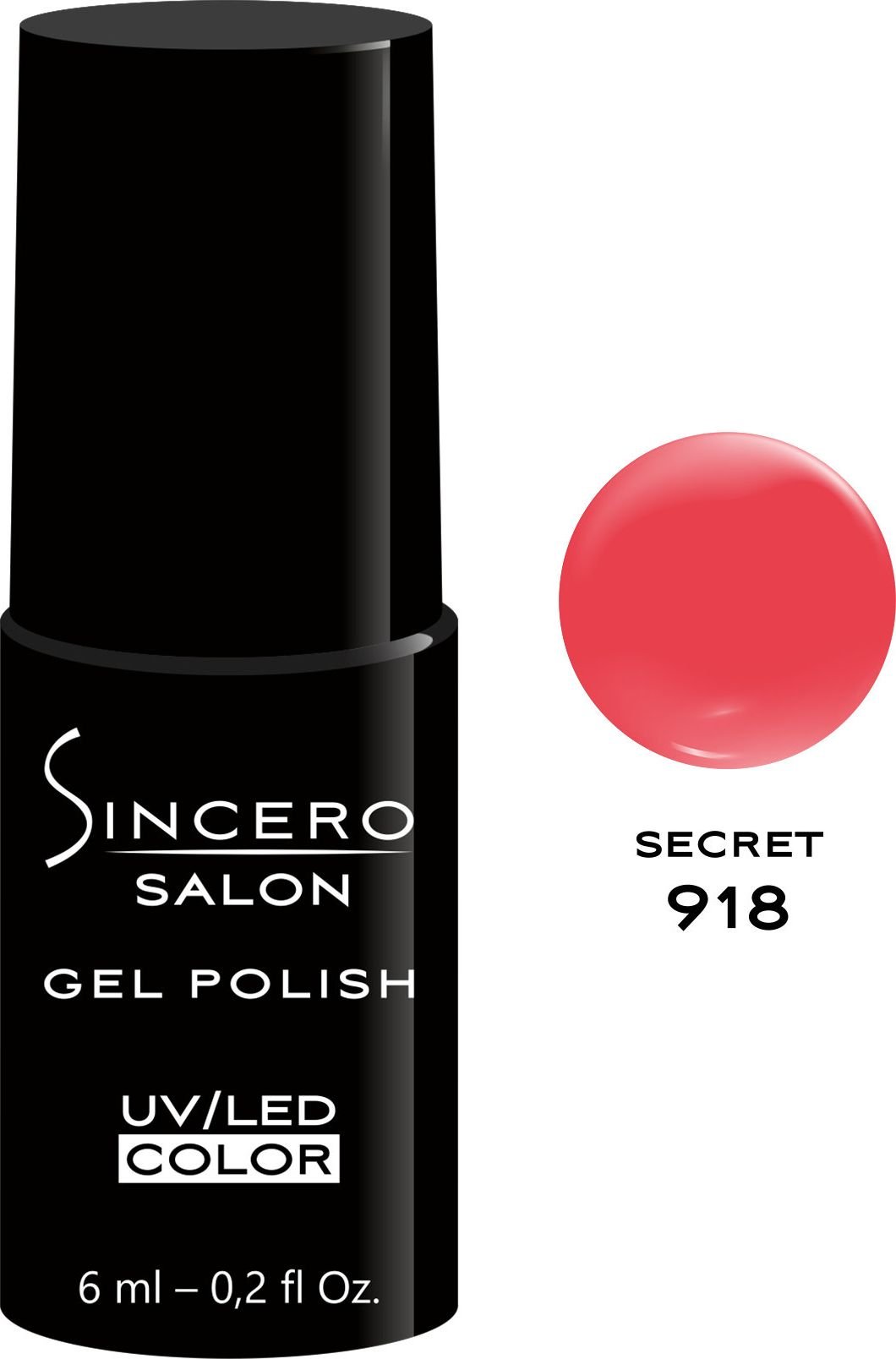 Sincero Salon Gel Polish UV/LED 918 Secret 6ml
