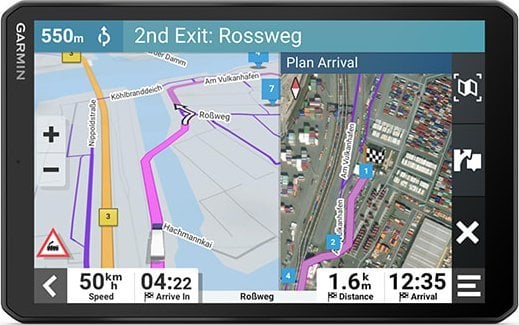 Sistem de navigatie camioane Garmin GPS Dezl dēzl LGV 810 , ecran 8`