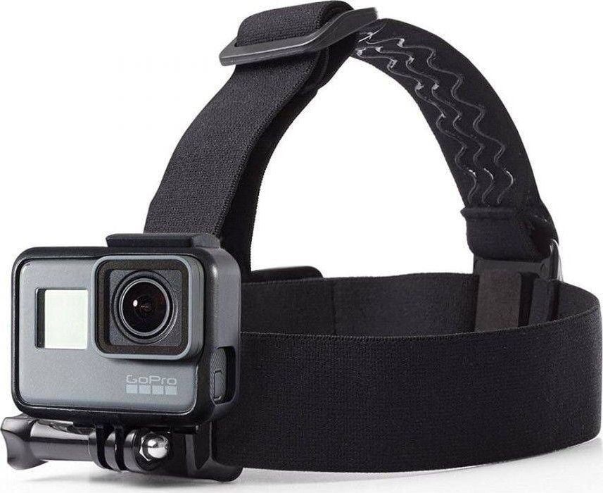 Sistem de prindere pe cap Tech-Protect Headstrap pentru camere video sport GoPro, Negru