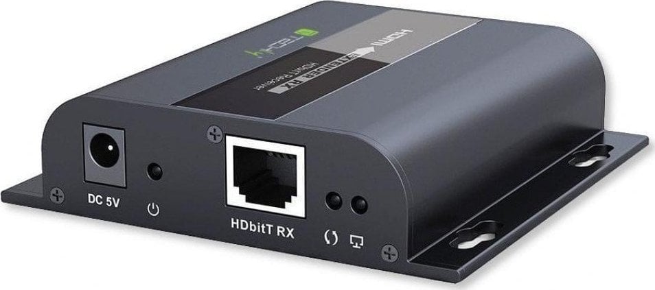 Sistem de transmisie a semnalului AV Techly Extender / receptor Techly HDMI 1080p*60Hz HDBitT până la 120m Cat.6 cu IR