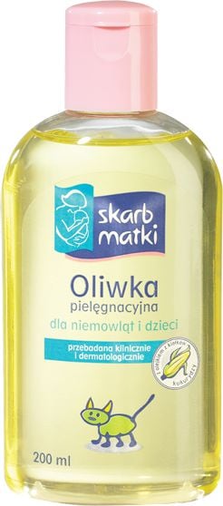 Ulei de masline pentru bebelusi Skarb Matki, Protectie impotriva arsurilor, 200 ml