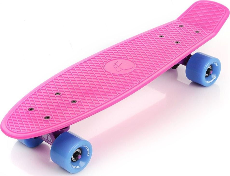 Skateboard Roz din plastic Meteor