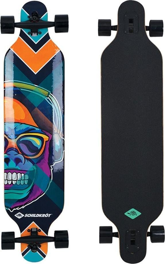 Skateboard Schildkrot Skateboard Longboard 41` Coolchimp, 104 cm