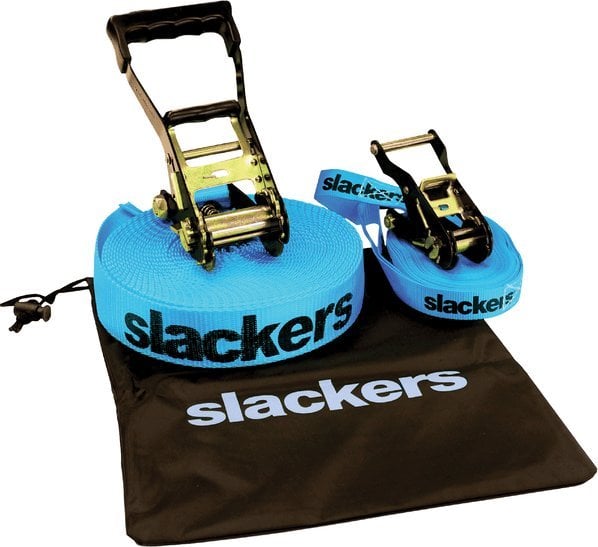 Slackers Slackline Slackers Slackline Classic Set albastru 980010