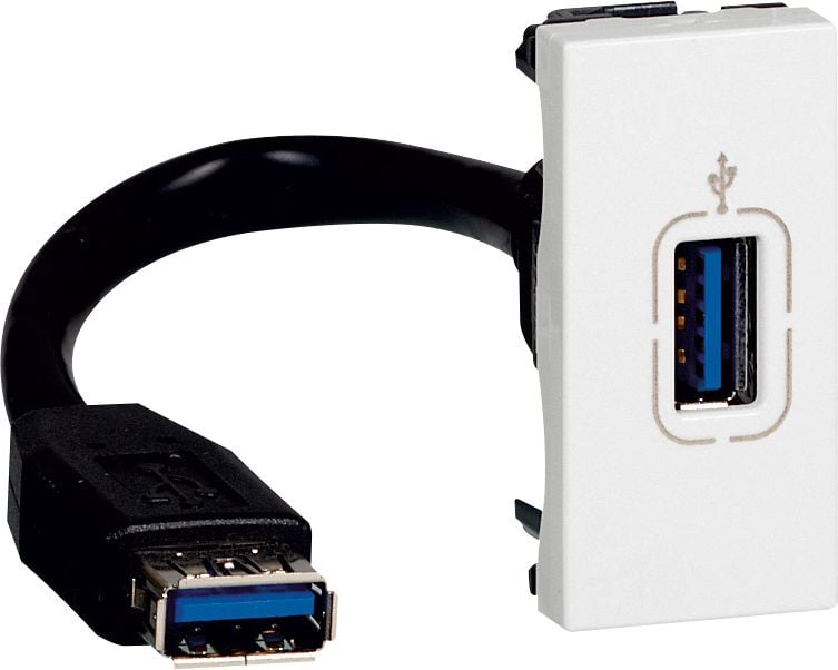 Slot USB alb 3.0 cablu (078746)