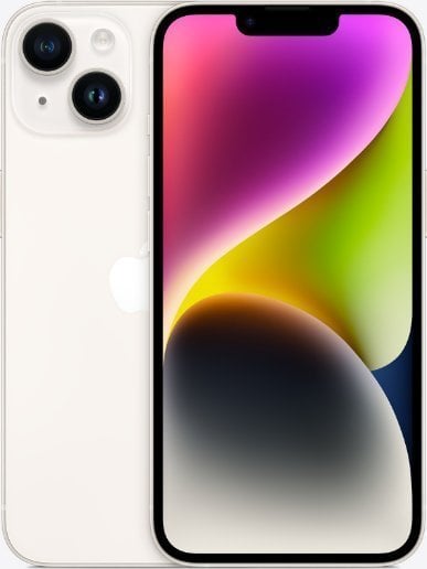 Smartphone Apple iPhone 14 512 GB Starlight (MPX33).