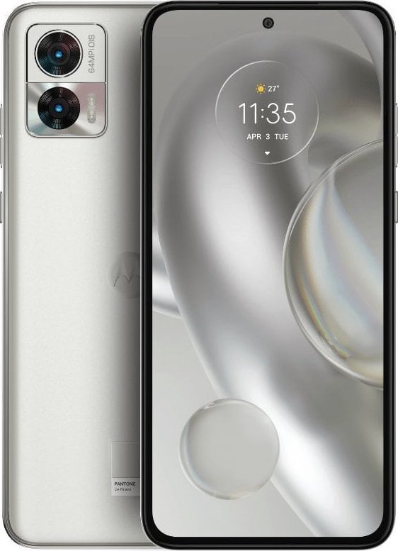 Telefoane Mobile - Smartphone Motorola Edge 30 Neo 5G 8/128GB argintiu (PAV00005PL)