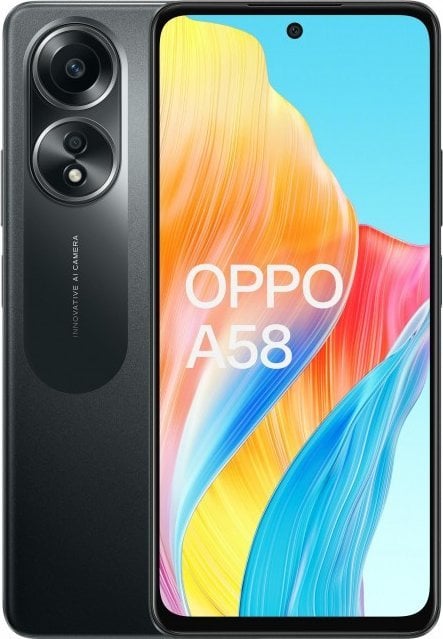 Smartfon Oppo A58 6/128GB Czarny (CPH2577)