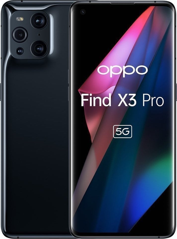 Smartfon Oppo Find X3 Pro 5G 8/256GB Czarny (5991348)