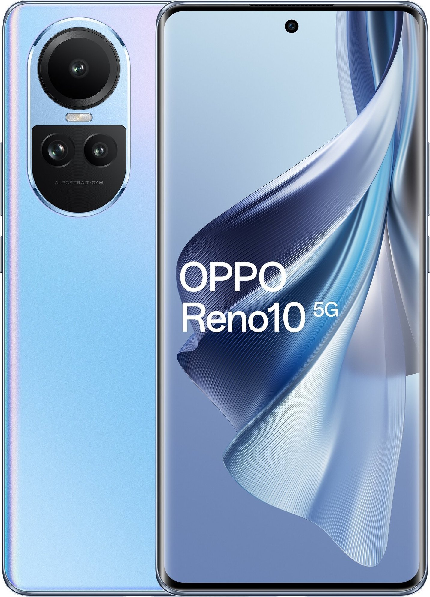 Smartfon Oppo Reno 10 5G 8/256GB Niebieski (69321693329580)