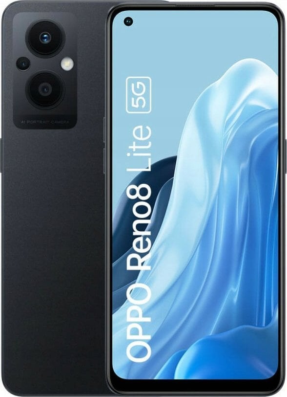 Smartphone Oppo Reno8 Lite 5G 8/128GB negru (CPH2343B)