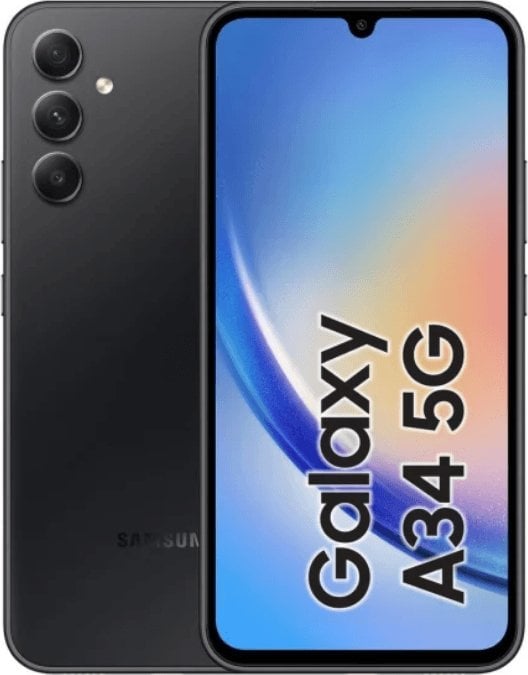 Smartphone Samsung Galaxy A34 5G 6/128GB negru (1392798)