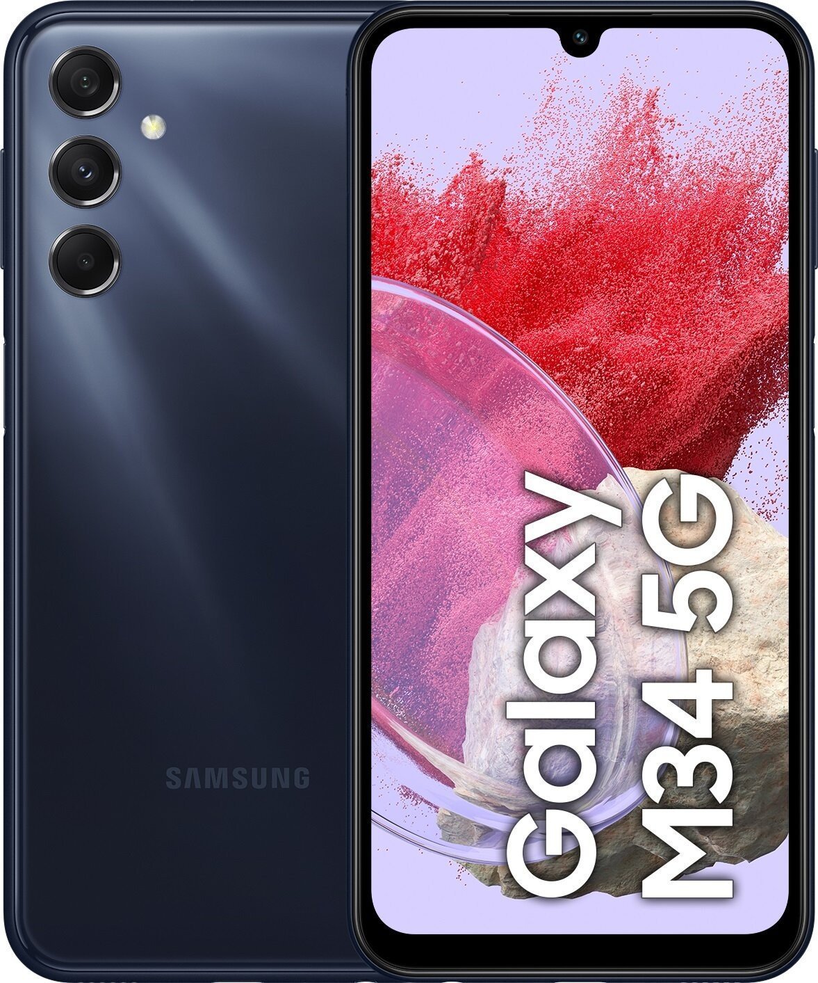 Smartfon Samsung Galaxy M34 5G 6/128GB Granatowy (SM-M346BDBFXEO)