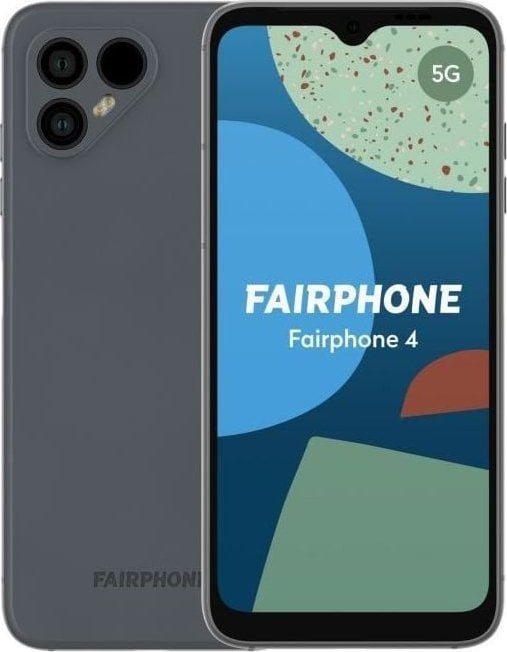 Smartphone Fairphone 4 5G 6/128GB Grafit (FPPHONE4-G128)