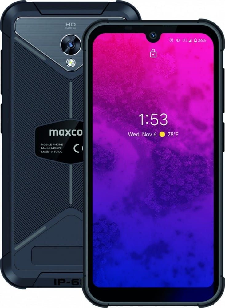 Smartphone Maxcom MS572 3/32GB Dual SIM Negru (MAXCOMMS572NFC)