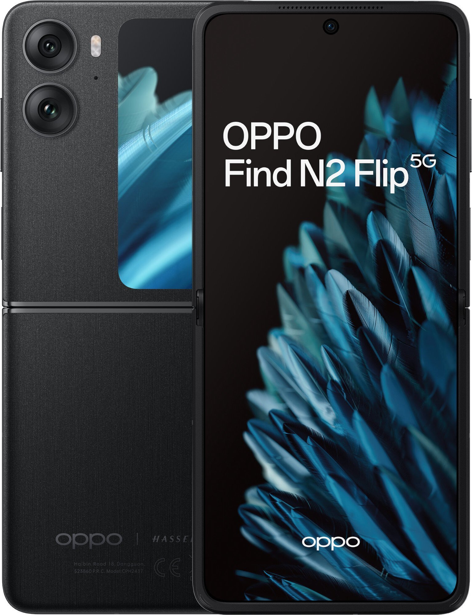 Smartphone Oppo Find N2 Flip 5G 8/256 GB negru (CPH2437)