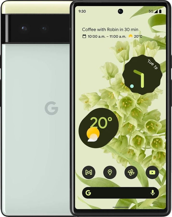 Smartphone Pixel 6 5G 8/128 GB verde (GA02910-GB)