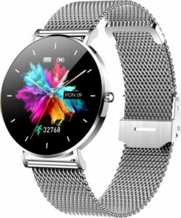 Smartwatch Manta MANTA Smartwatch Alexa argintiu