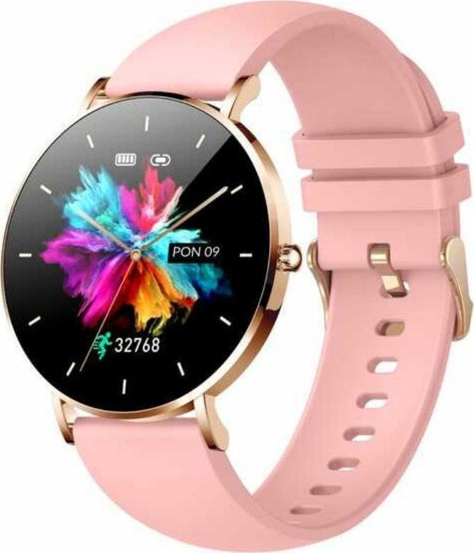 Smartwatch Manta MANTA Alexa ceas inteligent de dama roz