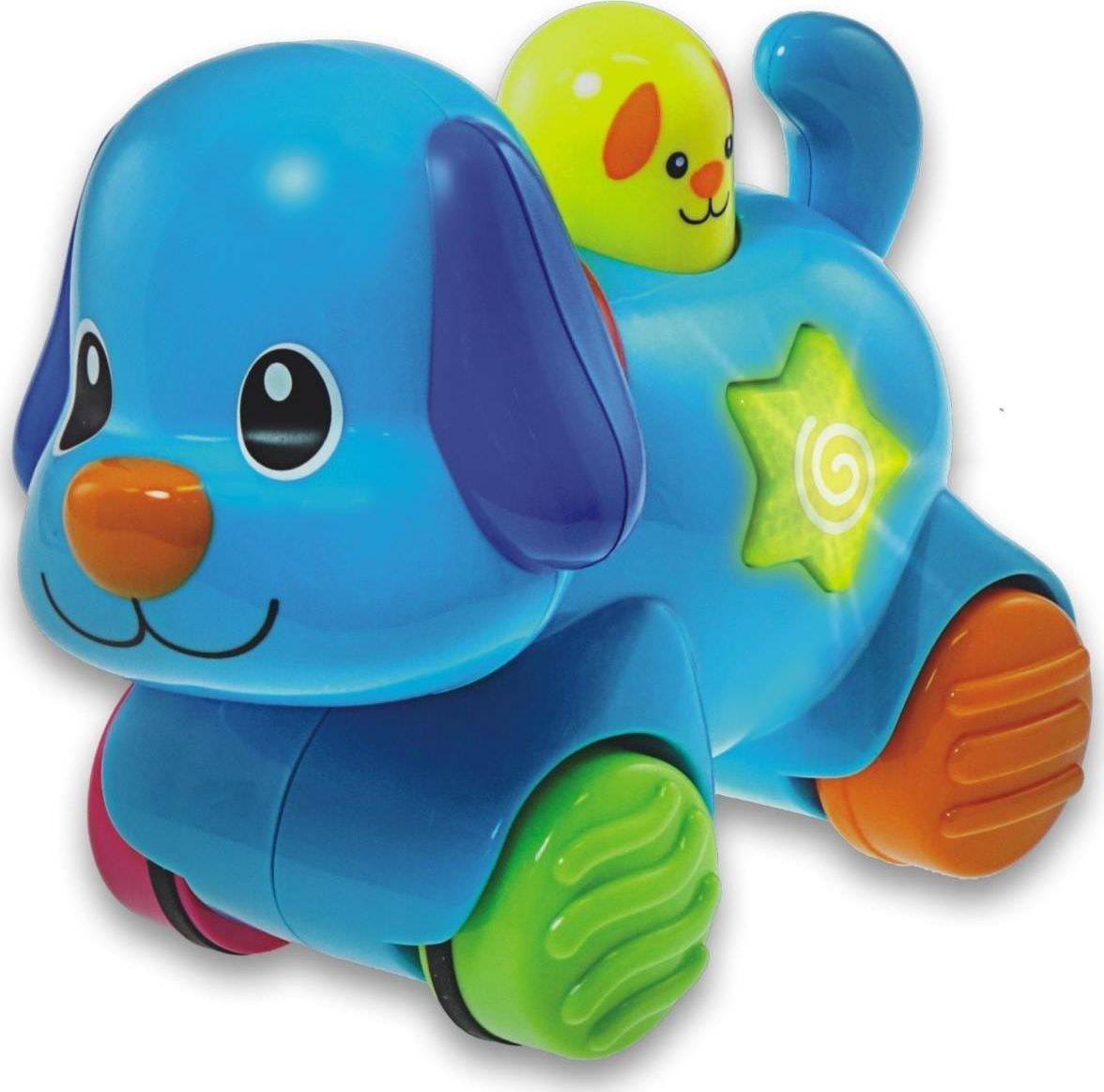 Smily Play Pets Press and Go Blue Dog (000733)