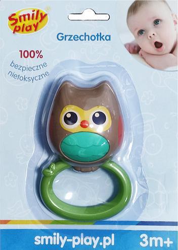 Smily Play RATTLE OWL SP83831 AN01