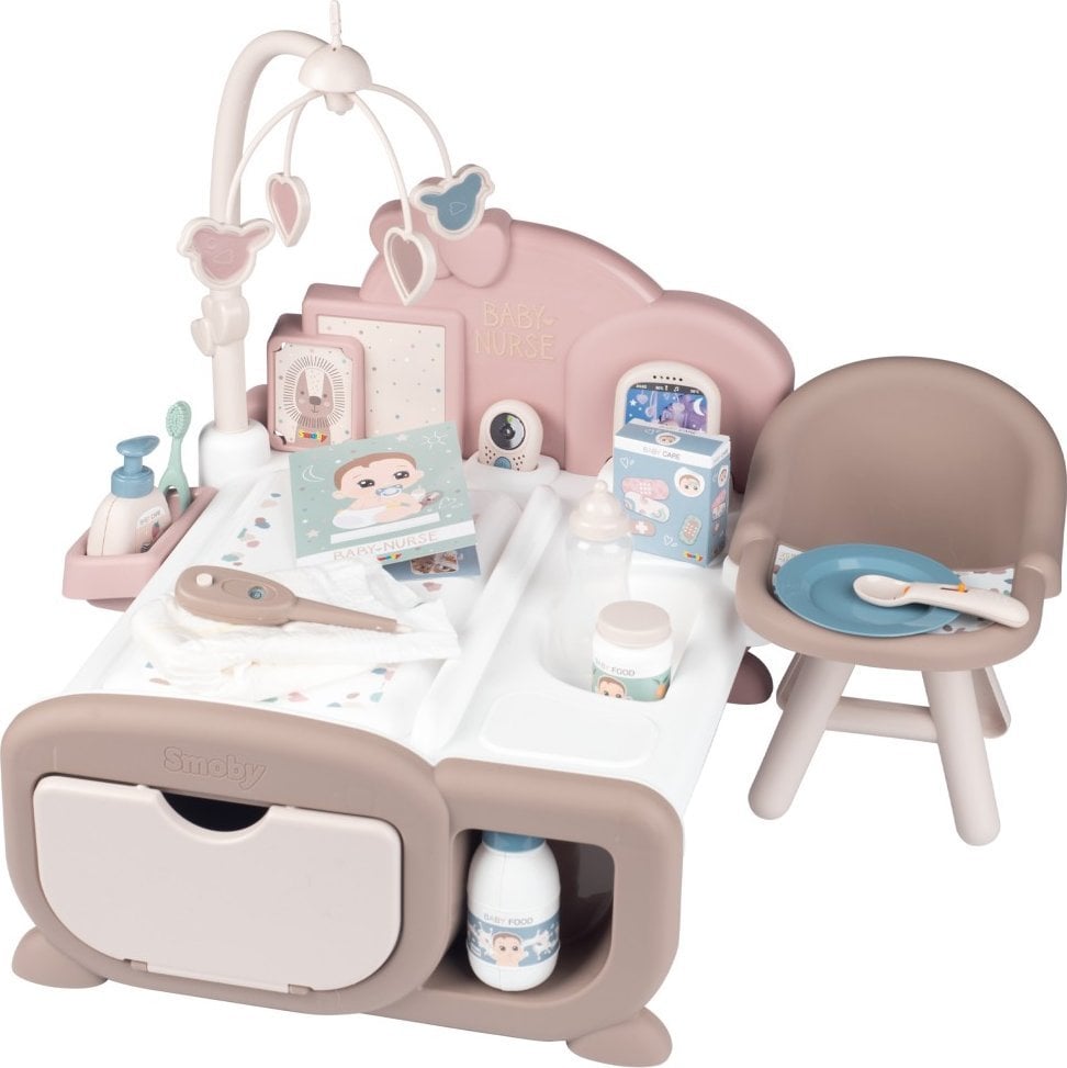 Smoby Baby Nurse Elektroniczny Kącik opiekunki 7600220379