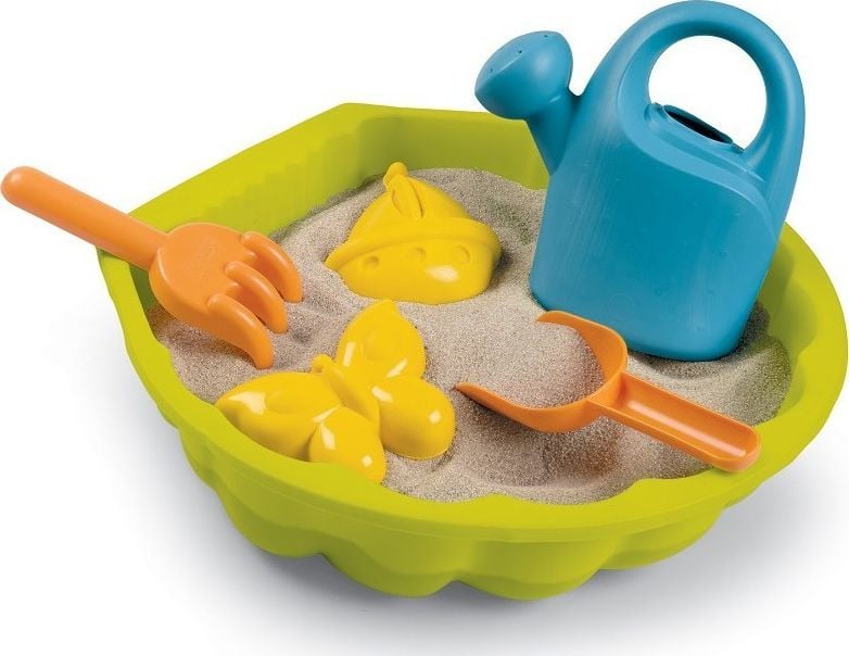 Smoby Sandbox cu accesorii pentru piscină uscată (850204)