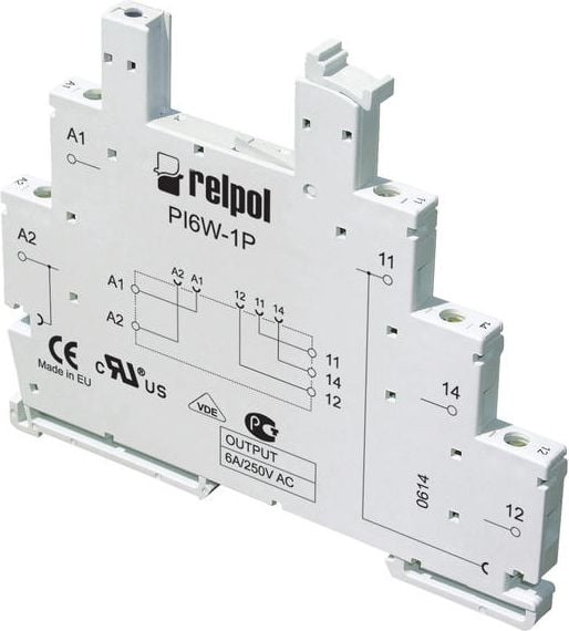 Soclu pentru releu RM699BV 6A PI6W 24V-24V-1P (858579)