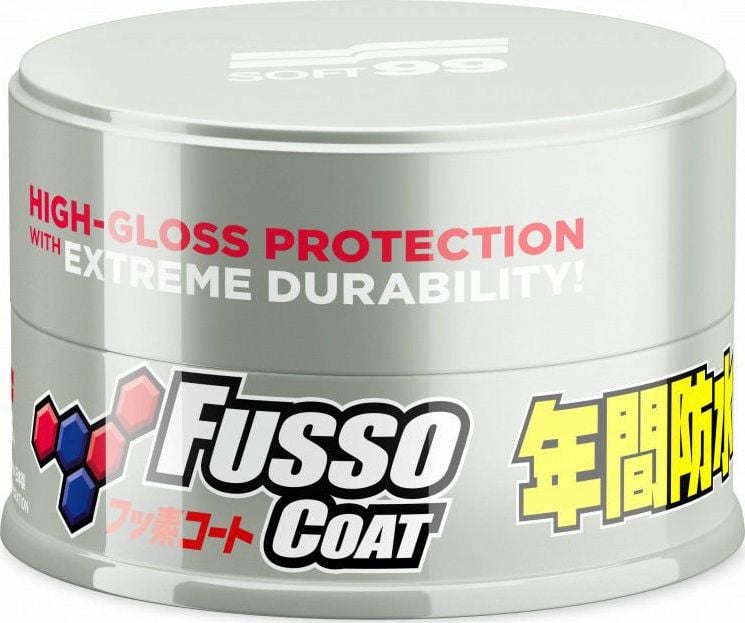 Soft99 Soft99 New Fusso Coat 12 luni Ceară Ceară ușoară pentru oje ușoare 200g universal